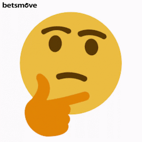a blue round emoticure with hands pointing towards it