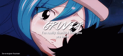 an anime image with the words, i'm really unhappy about you here
