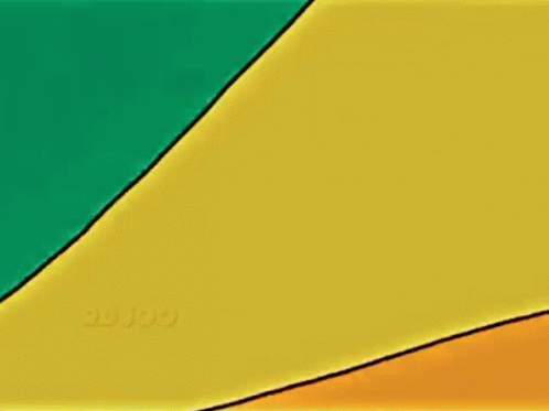 an animated color drawing of a diagonal triangle