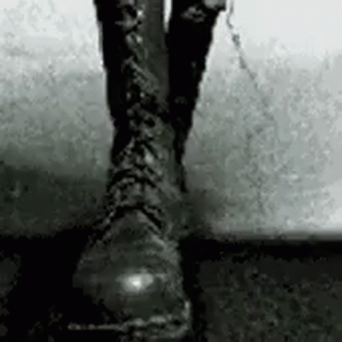 the boots have laces on the top and bottom