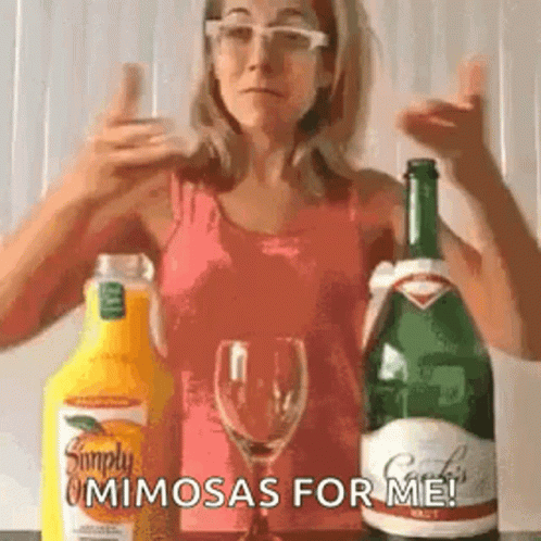 an image of a woman with wine glasses on