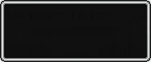 a dark and empty square with the word'c'in white