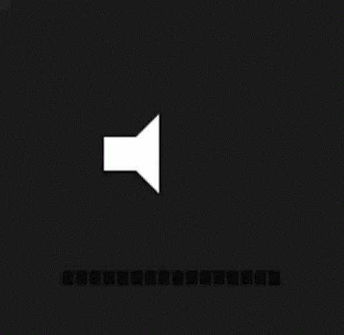 the black screen with an arrow in the middle