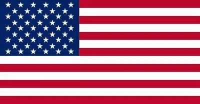 the american flag with some stripes painted on it