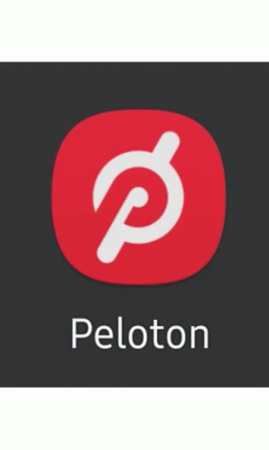 the peloton logo on an ipad