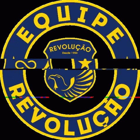 a blue and orange logo that says requiao