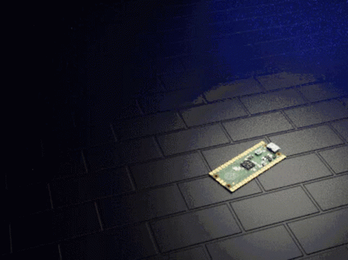 a piece of cash laying on top of a dark floor