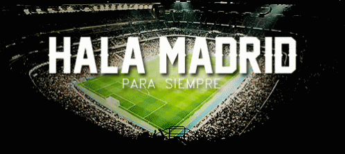 the cover of the movie hala madrid, which features an open soccer stadium