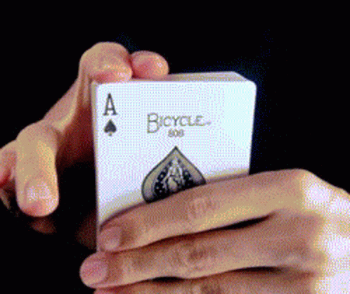 two hands holding playing cards that say'blacula '