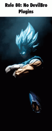 an image of a broly that is in the dark