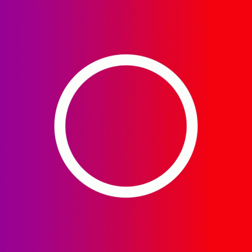 an image of a white circle on a purple background