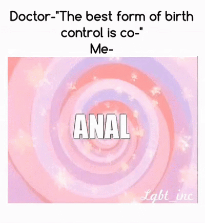 a po with an image of the words anal
