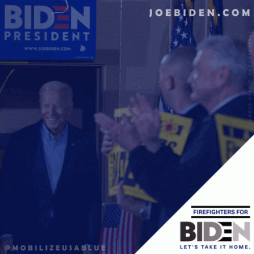 a picture of joe biden and a poster of vice president paul biden