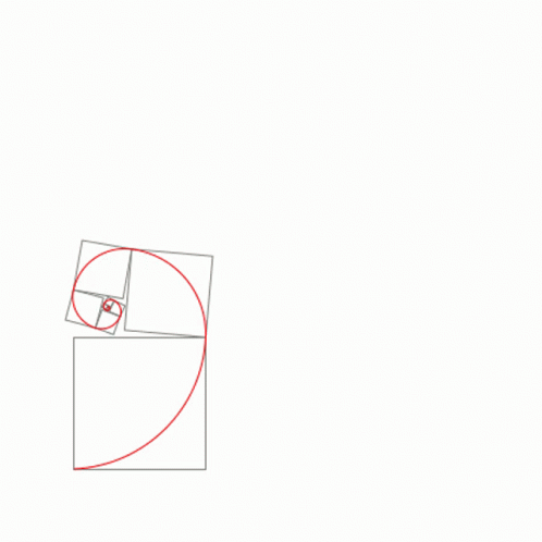 an outline of a square that has been drawn with two intersecting points