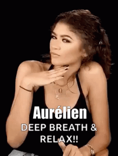 the cover of auriln's deep breath and relax album