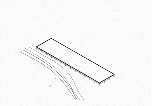 a drawing of a single rectangular bar of various sizes