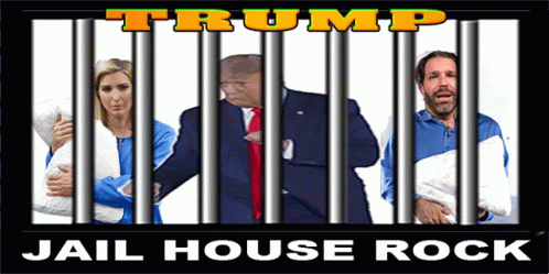  scene with trump and house rock being prison related