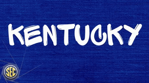 the words kentucky on a piece of paper