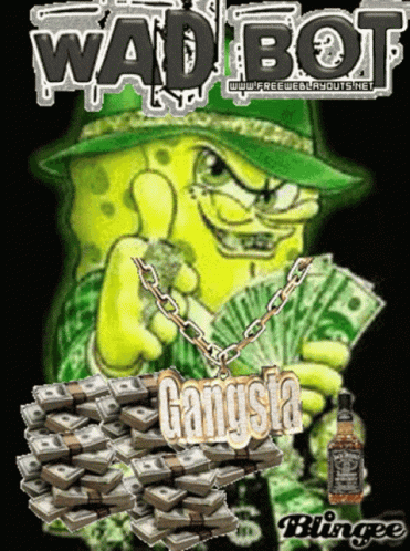 a man in a green hat is holding money