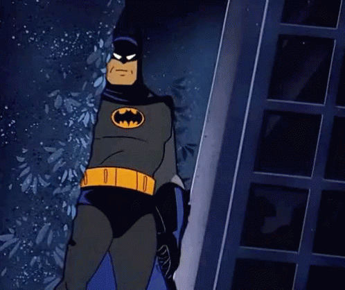 the animated batman character in the animated role