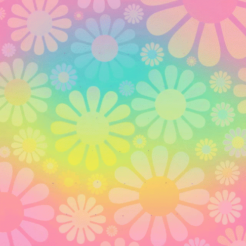 a lot of different type of patterns on a pastel background