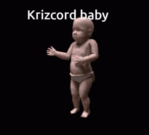 there is a 3d rendering of a baby standing