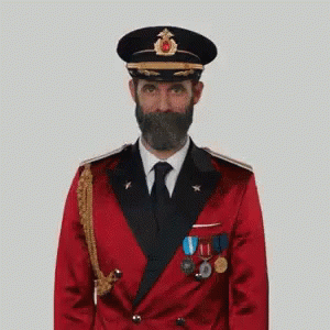 an image of a man dressed up in a uniform