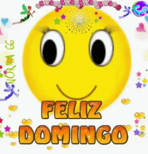 the logo for feliz dominoo is shown with a smiley face