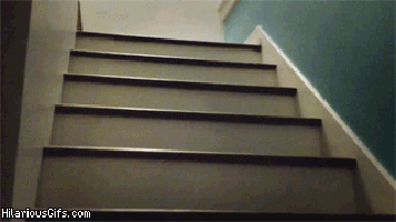 a stair is pictured, the stairs are up and down