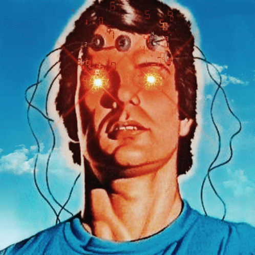 an image of the person with two eyes in head
