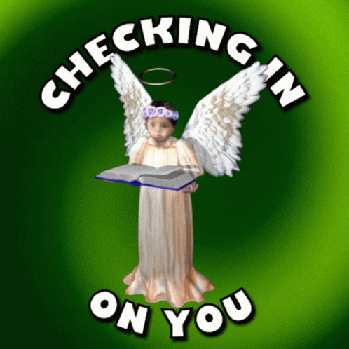 the logo for checking in on you