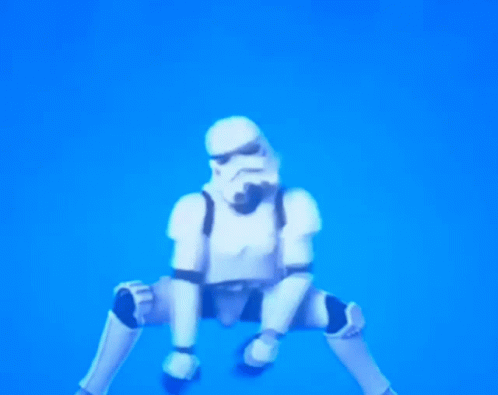 a cartoon character sitting in a chair with the legs up