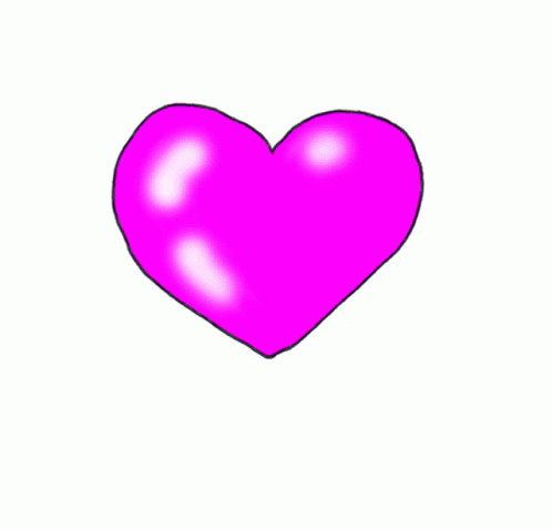 an image of a purple heart on a white background
