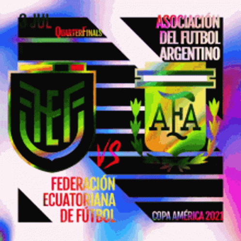 the logo for futbol argentina for a tournament