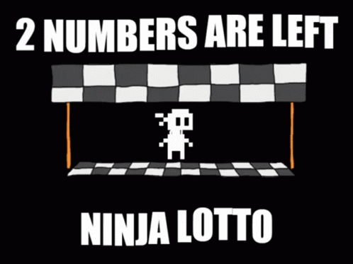 two numbers are left with a small figure
