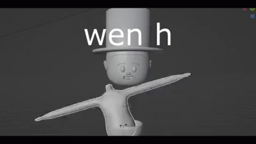 an animation picture with the wordwenn h on it