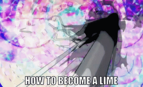 an illustration with text on it that reads, how to become a lime