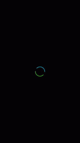 a green circle sits in the dark