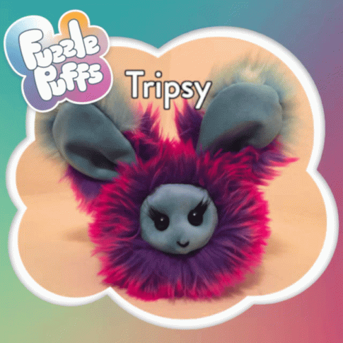 a plush toy with fake hair on top of it