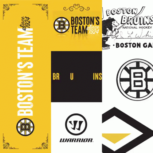 a poster of many different boston sports teams