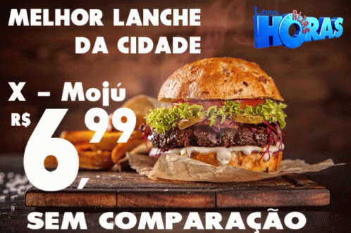 a hamburger made of foam and frosting is shown in the advertit for horas