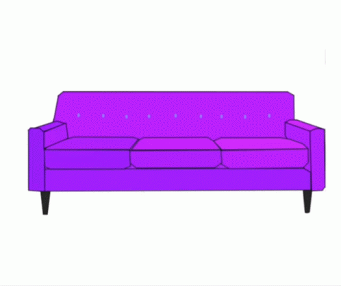 the back side of an image of a fuschi sofa