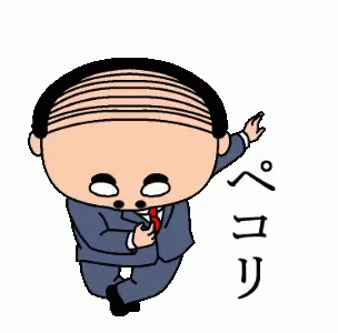 cartoon style illustration of a man in a suit and tie