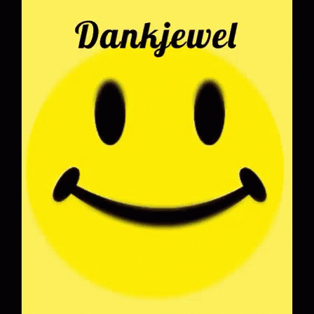 this is the image of a smile with the words, dan jewel