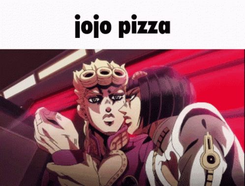 the cover to jojo pizza is shown in this comic