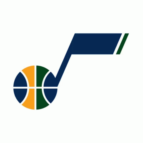 an abstract logo for a basketball court