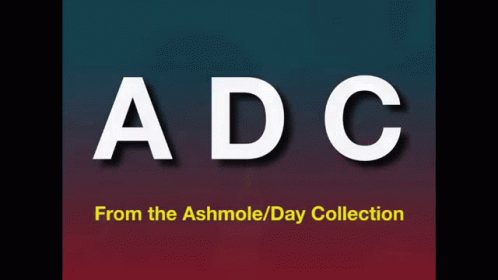 the adc logo with the words from the ashhole / day collection