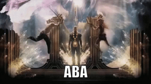 an advertit for aba's album about the power and strength of god