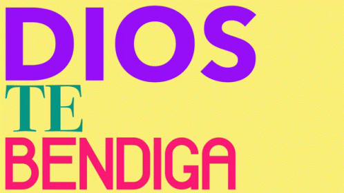 the words audio's hate bendiga are shown in purple, blue and pink