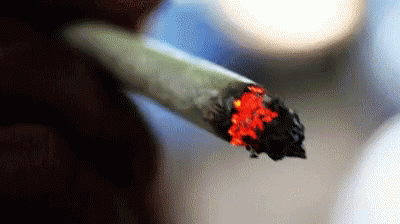 a cigarette in color with the top partially turned